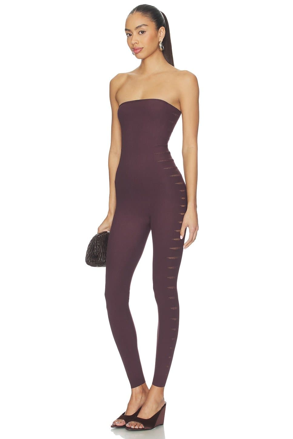 revolve Slash Jumpsuit