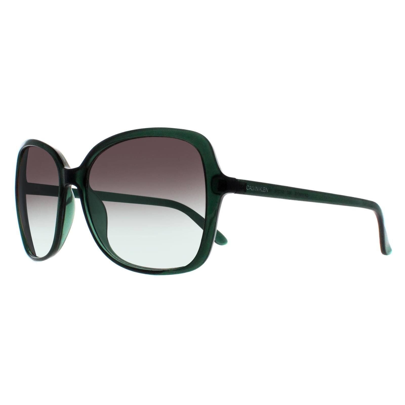 Calvin Klein CALVIN KLEIN Women's Butterfly Milky Emerald Grey Gradient CK19561S in Green - 2