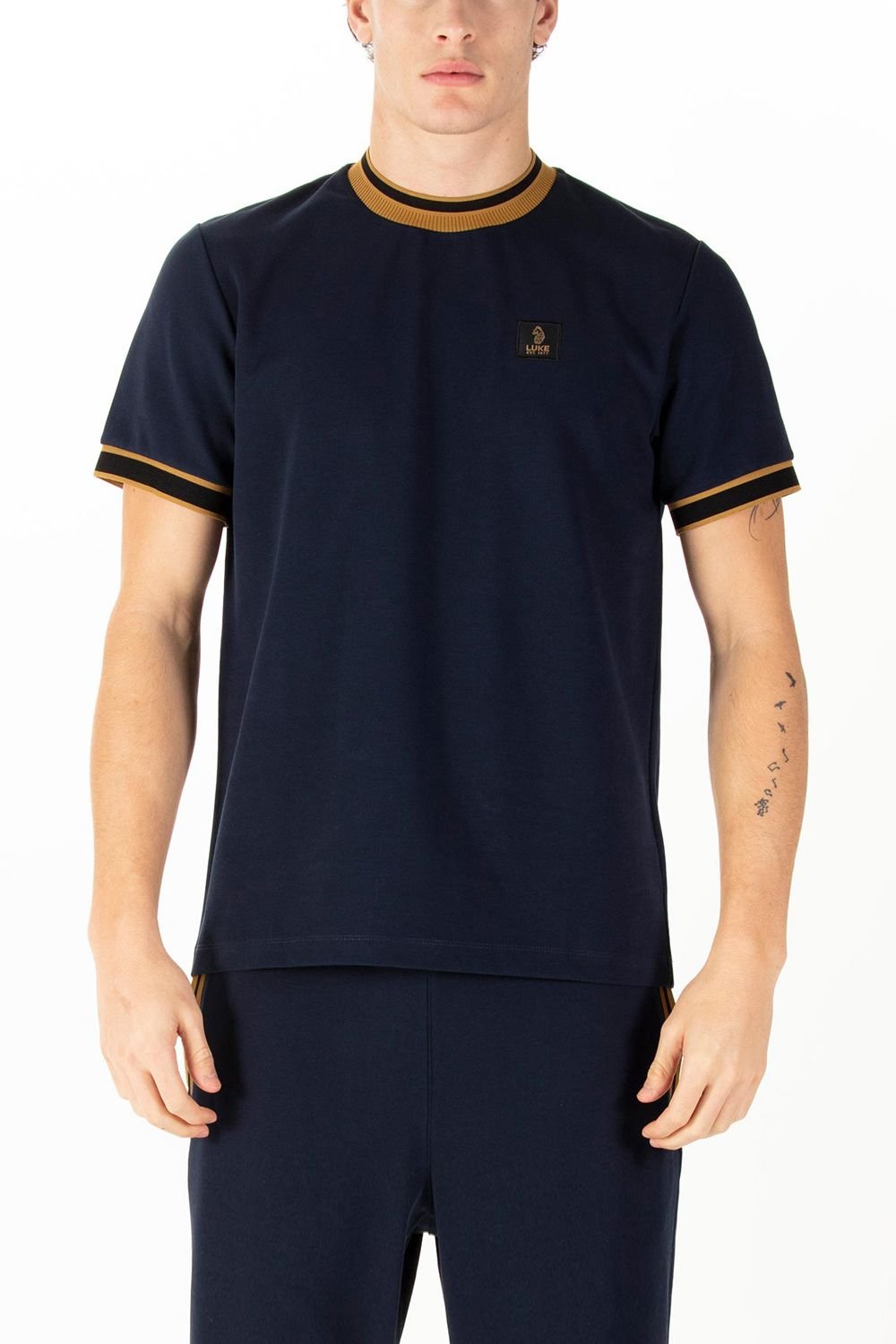 Luke 1977 Luke 1977 Men's Coron T-shirt in Dark Navy - 1