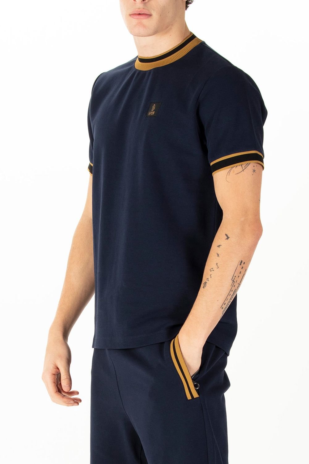 Luke 1977 Luke 1977 Men's Coron T-shirt in Dark Navy - 3