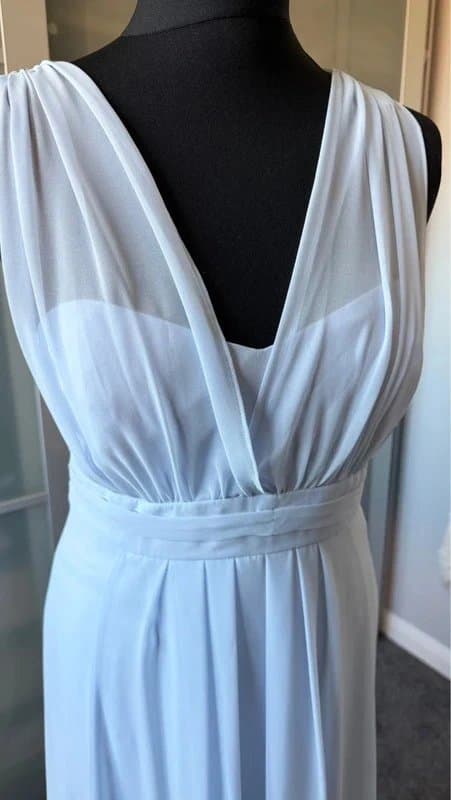 Maids to measure Maids to Measure Light baby blue bridesmaid/ evening/party/evening dress size Uk 10