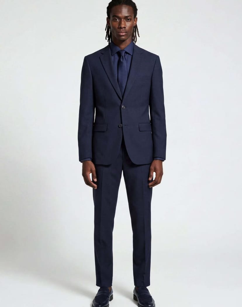 ASOS Harry Brown Alex suit jacket in navy - 1