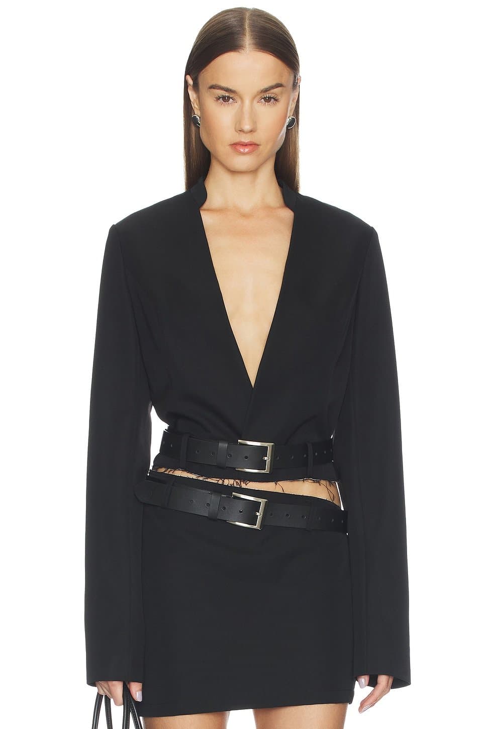 revolve Revolve Cropped Blazer in Black