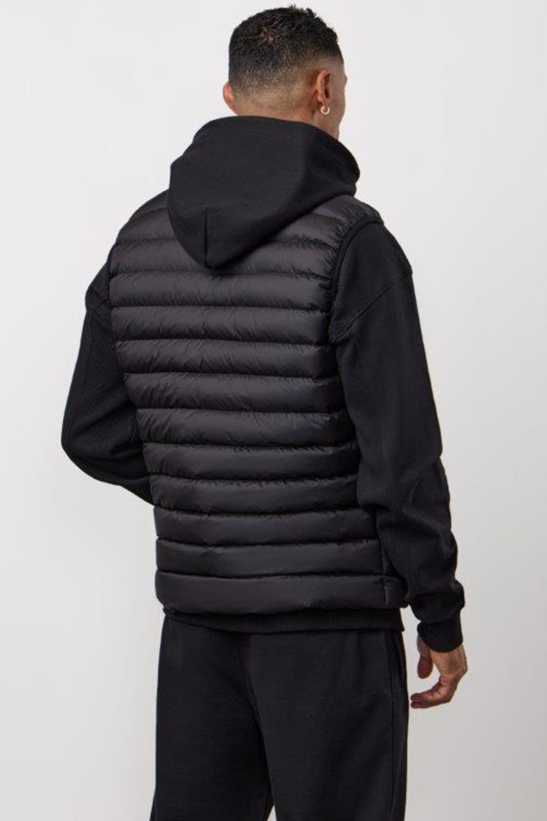 Gym King GYM KING Men's Endurance Puffer Gilet Black - 3