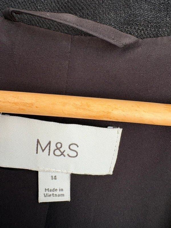 Marks & Spencer M&S linen blazer 14