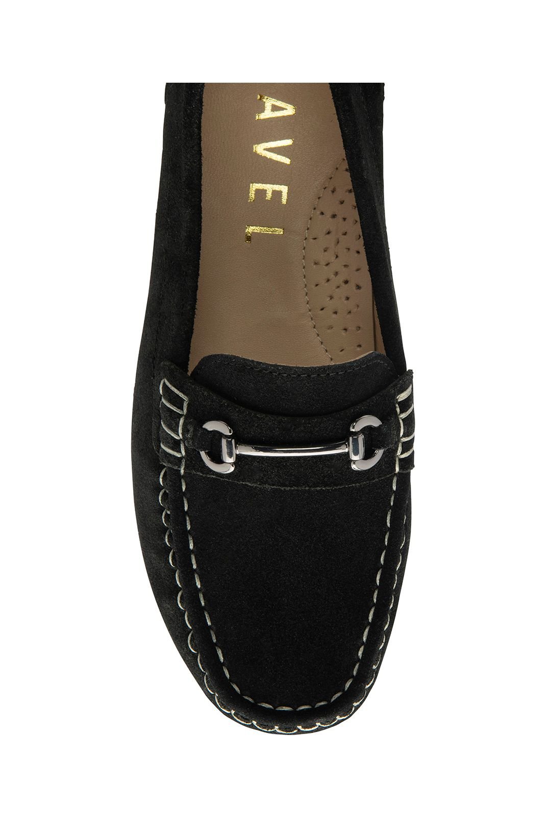 Ravel Ravel Women's 'Dutton' Suede Flat Loafers in Black - 4