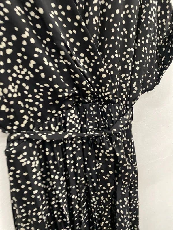 New Look Fabulous New look fit & flare romantic dress Uk18 spotted KJ497