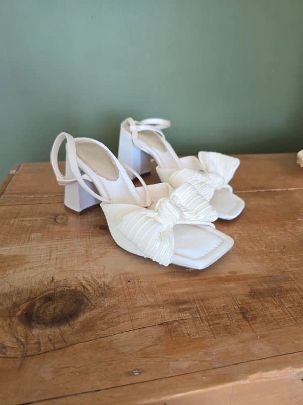ASOS Ivory block heels