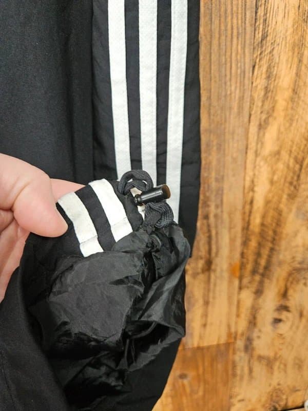 adidas Adidas Track Pants Black Climallite - 3 Stripe Joggers Mens 2XL