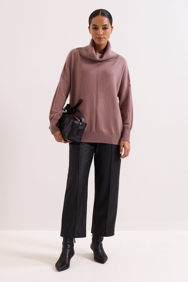 Phase Eight Phase Eight Women's Louanna Jumper in Dark Brown - 3