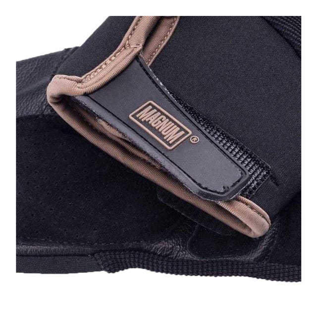 magnum Magnum Men's Concept Leather Fingerless Gloves in Black - 3