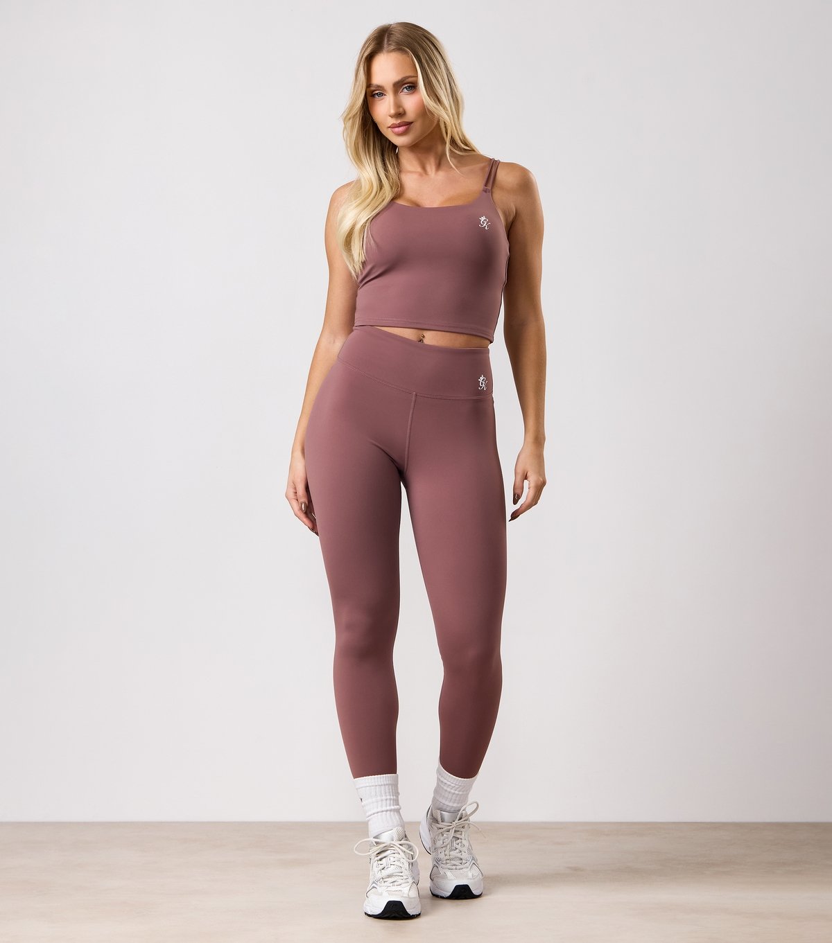 Gym King Women's Brown Long Line Tank Top Gym King New Look - 2