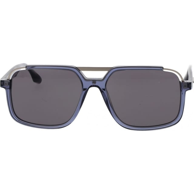 Trussardi Trussardi Men's TSM9037 58T01 Square/Rectangle Sunglasses in Blue - 2