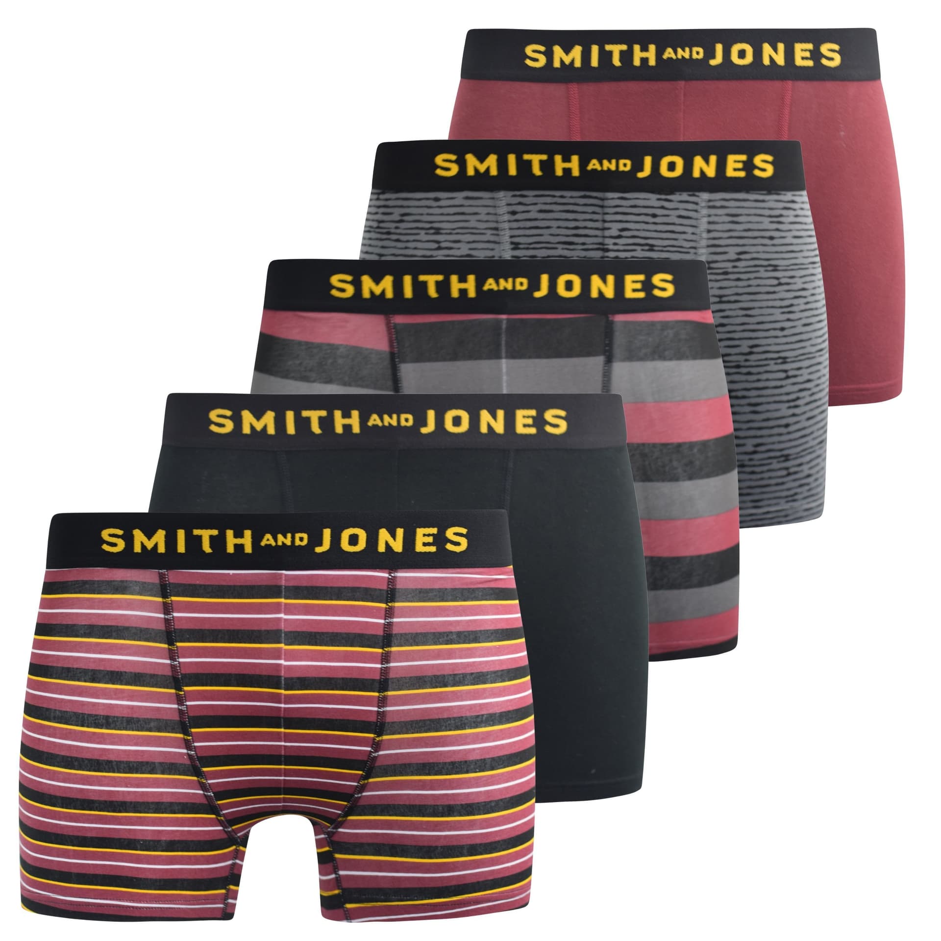 Smith & Jones Smith&Jones Men's Kole Boxers 5pk