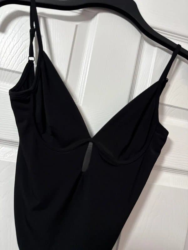 ASOS Ladies ASOS luxe black bodysuit UK10 VGC £3