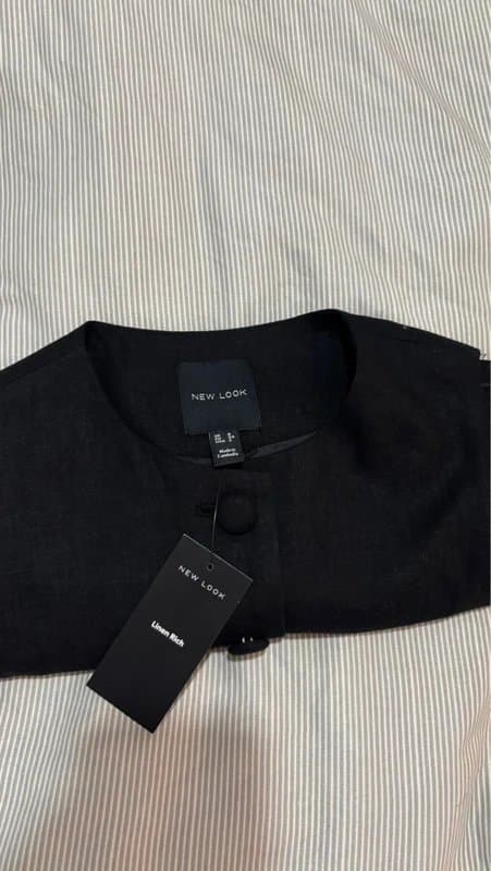 New Look Black waistcoat