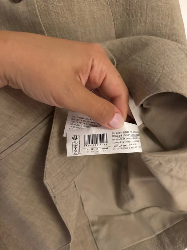 Adolfo Dominguez Adolfo Dominguez European linen tailored waistcoat / vest