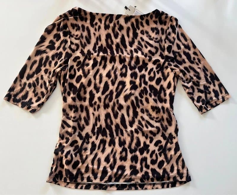 Never Fully Dressed Never see Fully Dressed Leopard Jersey Top still selling online RRP £69.00