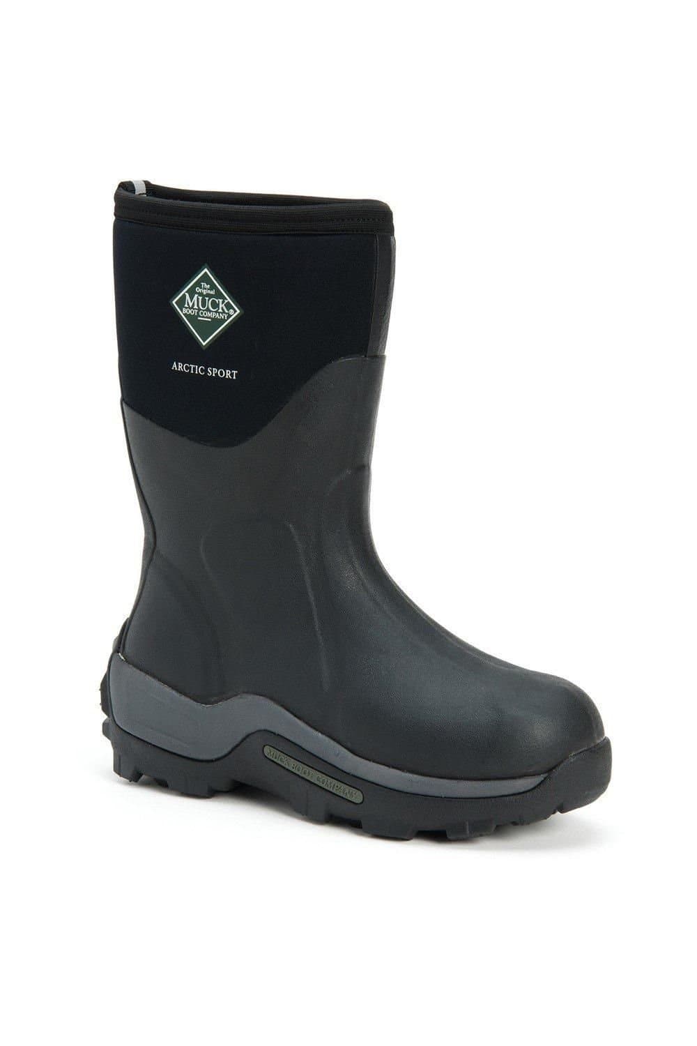 Muck Boots Muck Boots Men's 'Arctic Sport Short' Wellingtons in Black