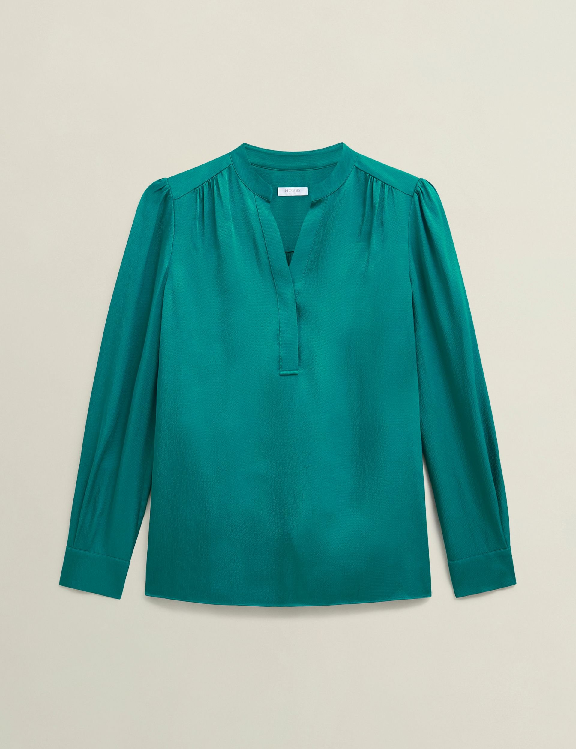 Hobbs London Hobbs London Women's Jade Blouse in Teal - 2
