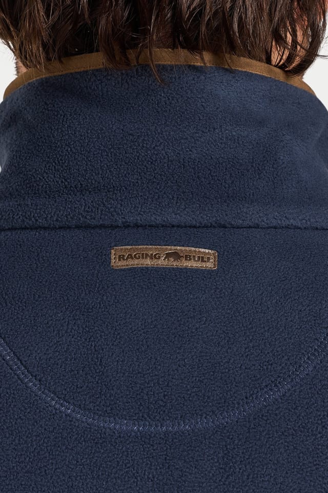 raging bull Raging Bull Men's Fleece Gilet in Navy - 3