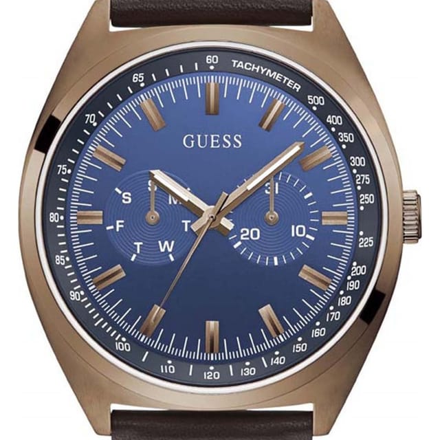 Guess Guess Men's GW0212G2 Dress 42mm Quartz Watch in Brown - 2