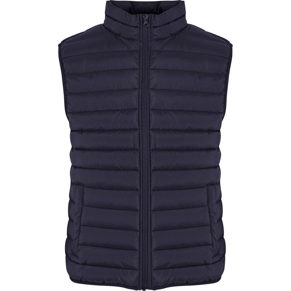 New Morning Studios New Morning Studios Men's Lightweight Gilet in Navy - 3
