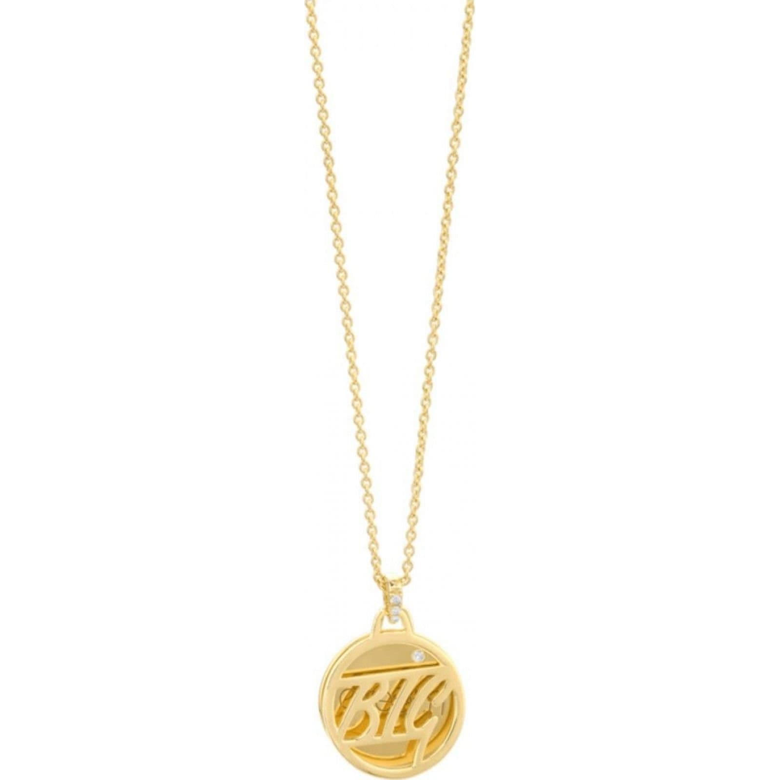 Secrecy Secrecy Gold Necklace with BIG Pendant
