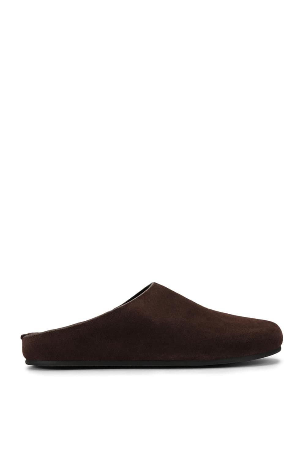 Steve Madden STEVE MADDEN Women's 'Fern Dark Brown' Suede Flats in Dark Brown