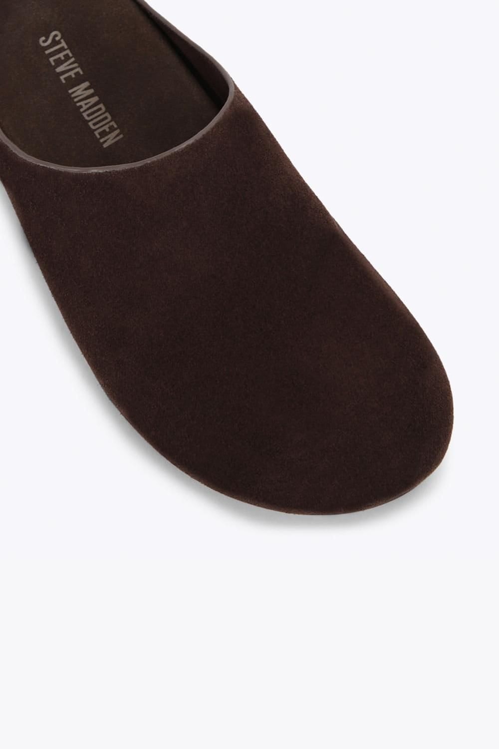 Steve Madden STEVE MADDEN Women's 'Fern Dark Brown' Suede Flats in Dark Brown - 4