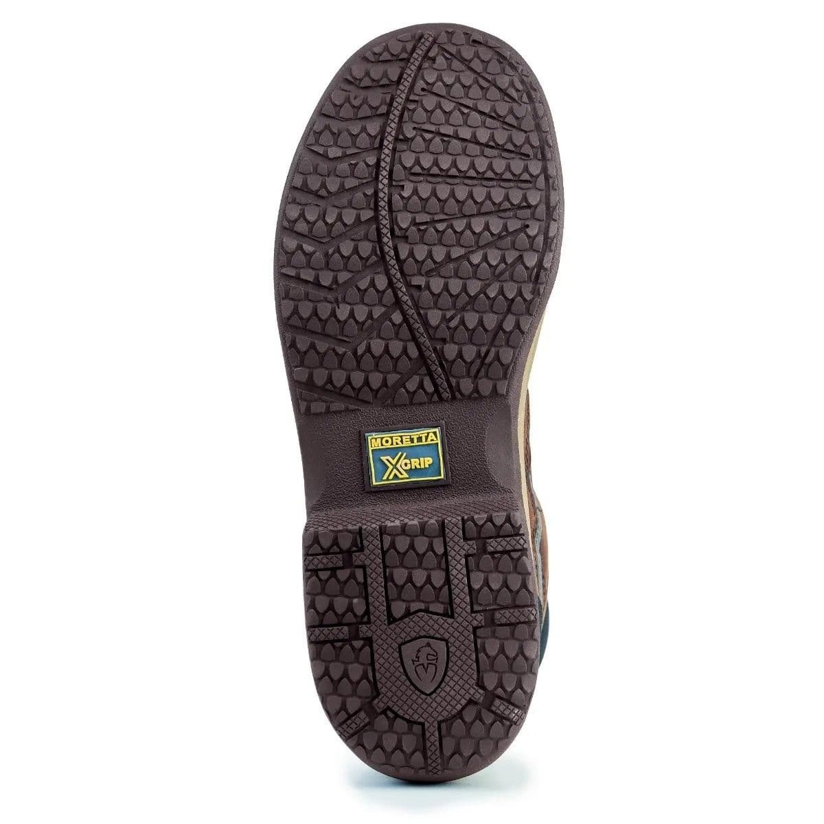 Moretta Moretta Women's Vittoria Buffalo Leather XGrip Country Boots in Brown - 4