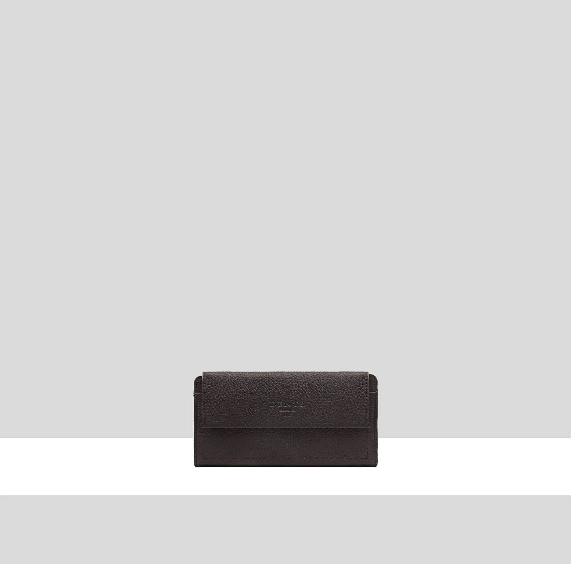 Dents Dents Women's Briony Leather Purse in Jet Black