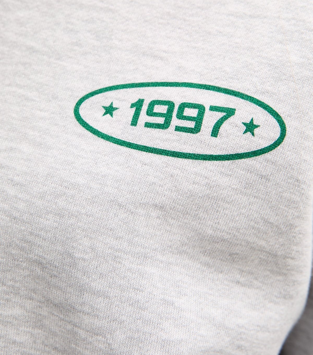 New Look Girls' Grey 1997 Logo Cropped Hoody New Look - 4