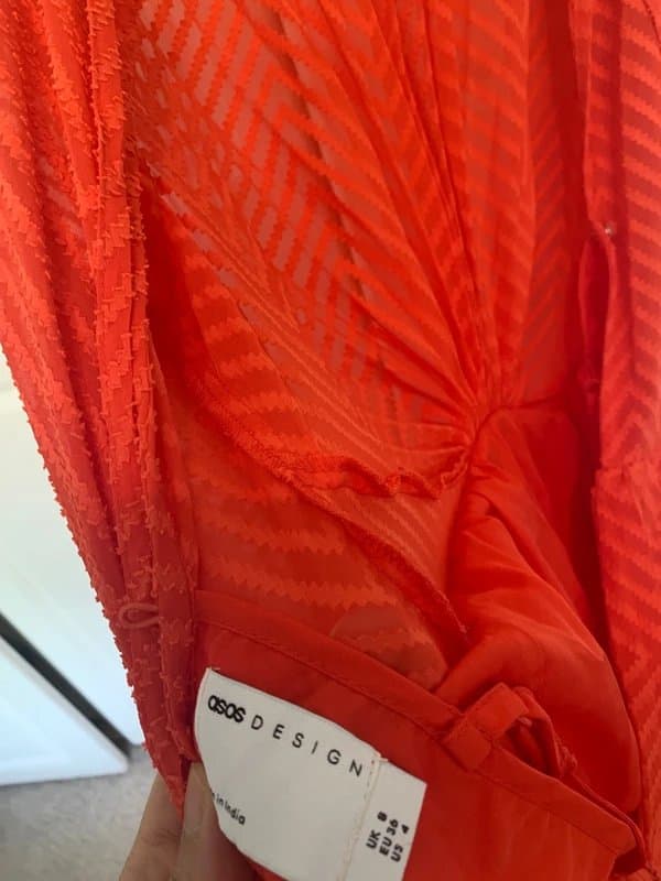 ASOS Orange ASOS dress size 8