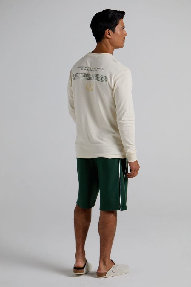 Original Creator Original Creator Men's Sports Long Sleeve T-Shirt - Off-White - 3