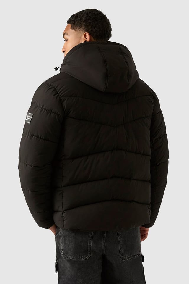 Reebok Reebok Men's Stretch Puffer Jacket in Black - 2