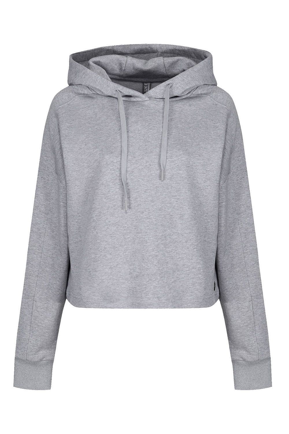 Luke 1977 Luke 1977 Women's Cobra Cropped Hoodie in Light Grey - 4