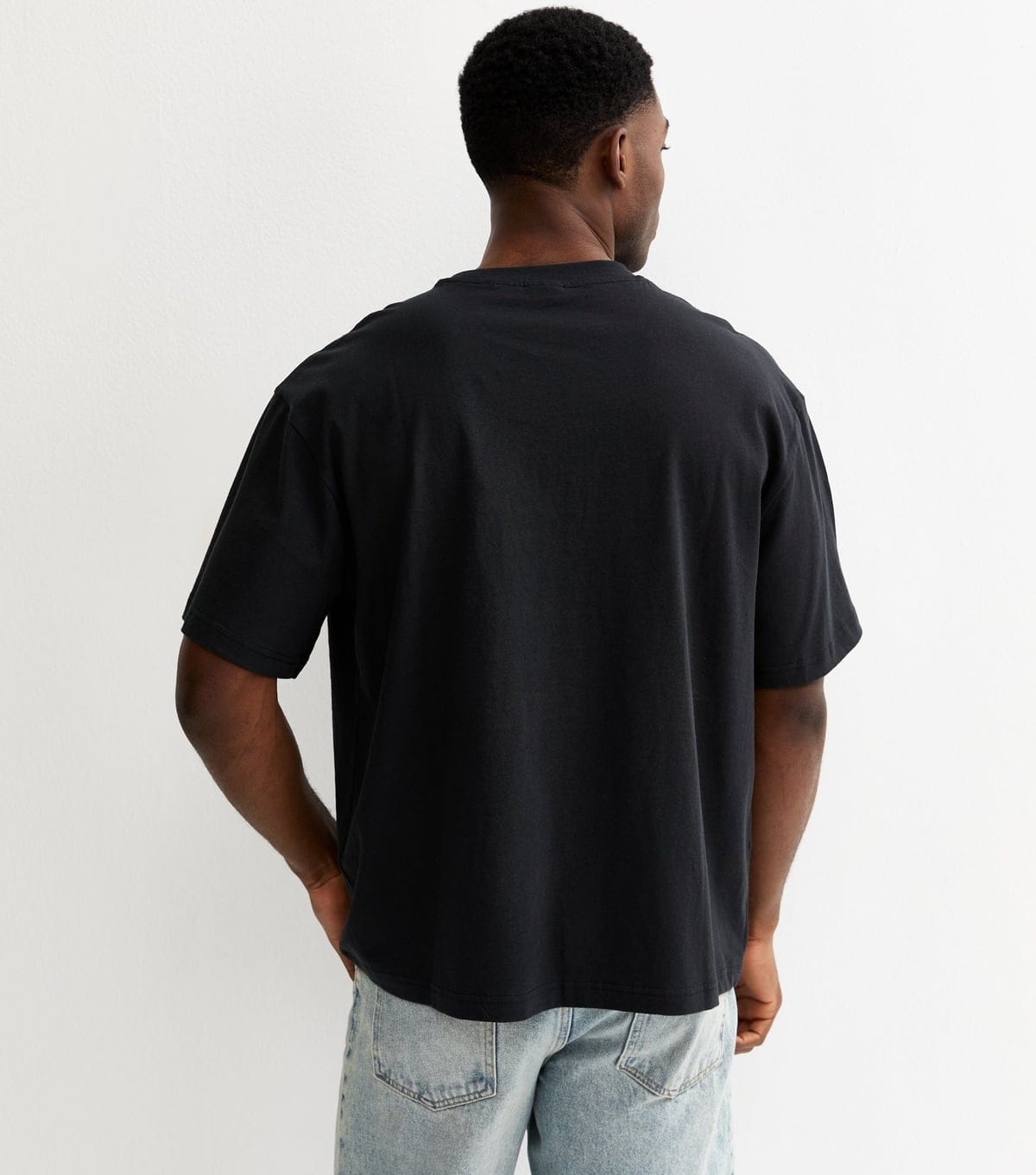 Only and Sons Men's Black Paris Short Sleeve Top Only and Sons New Look - 4