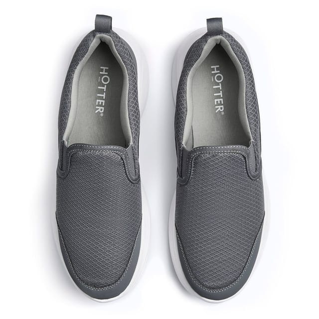 Hotter Hotter Men's 'Striker' Trainers in Grey - 3