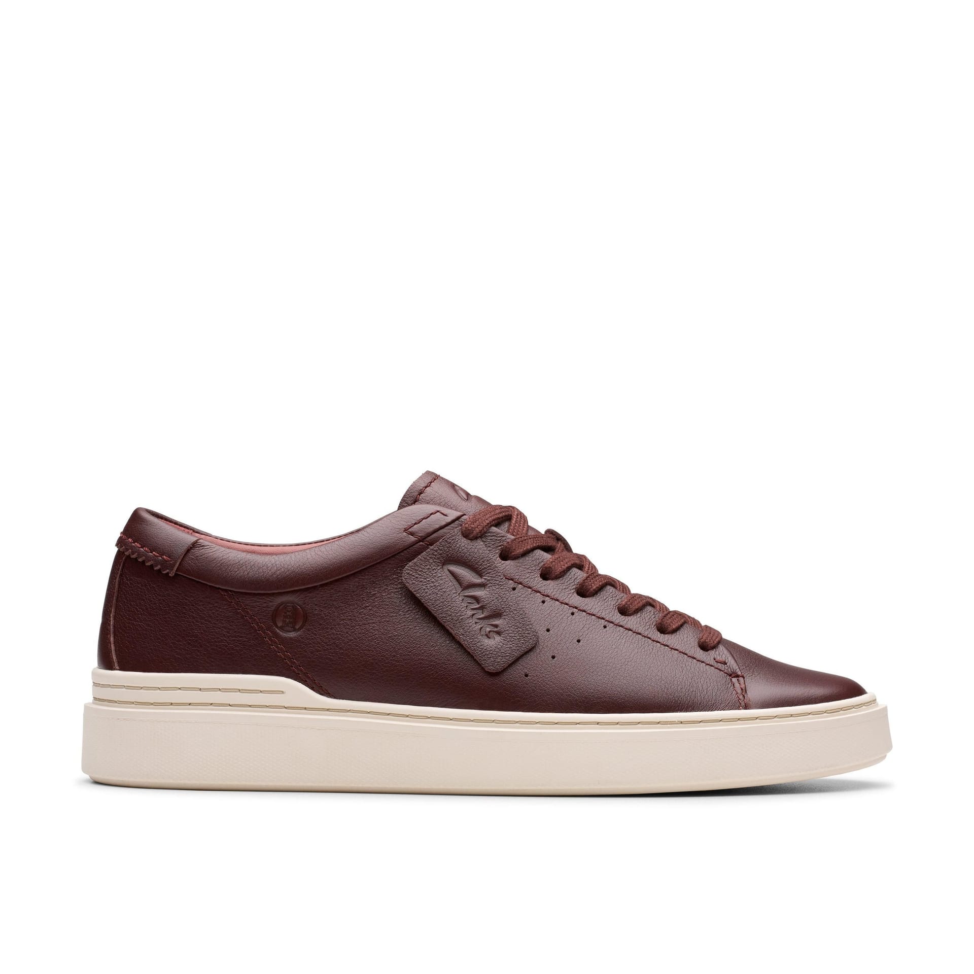 Clarks Clarks Men's Craft Swift Brown Leather Trainers, Lace Up - 4