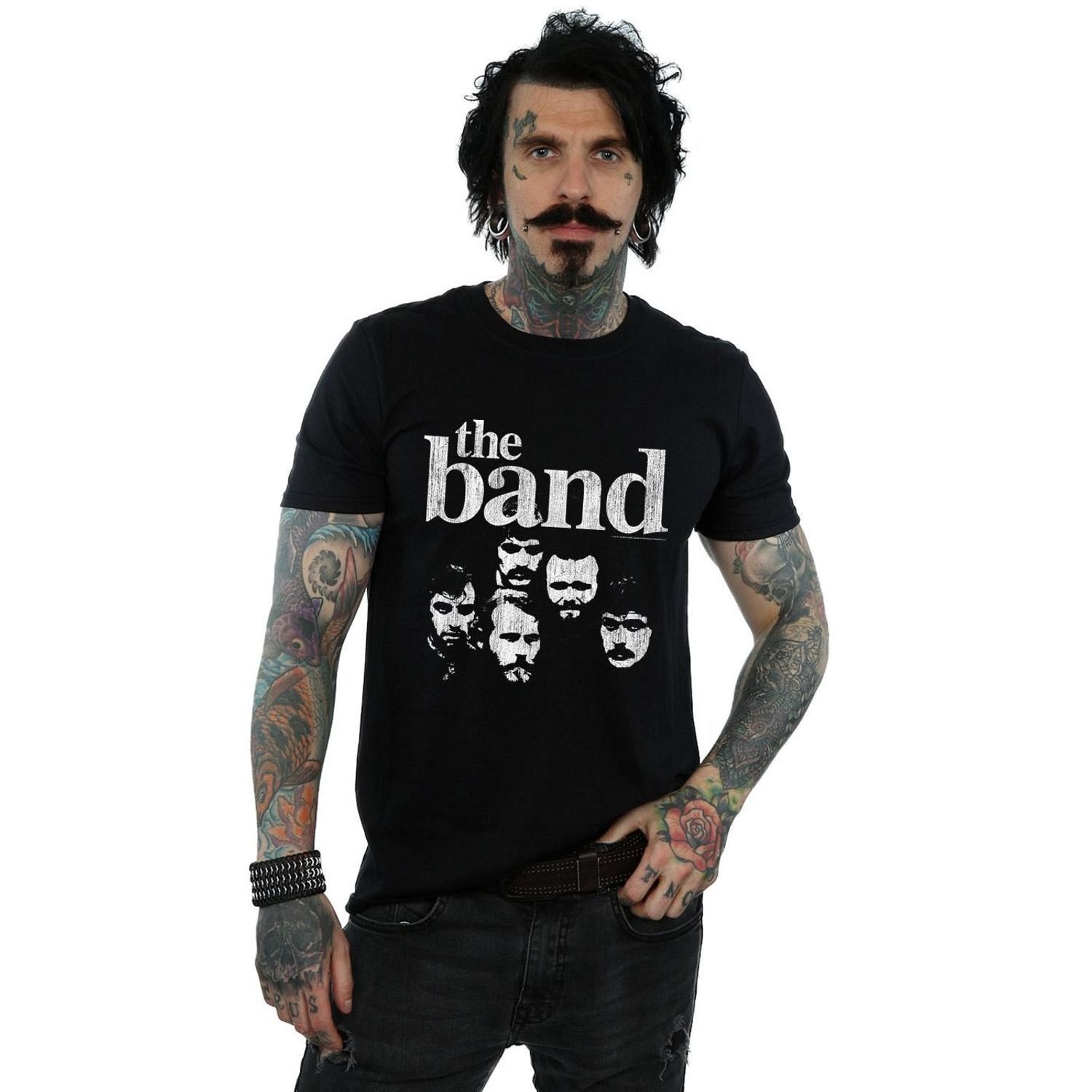 The Band The Band Men's Printed Black T-Shirt - 3