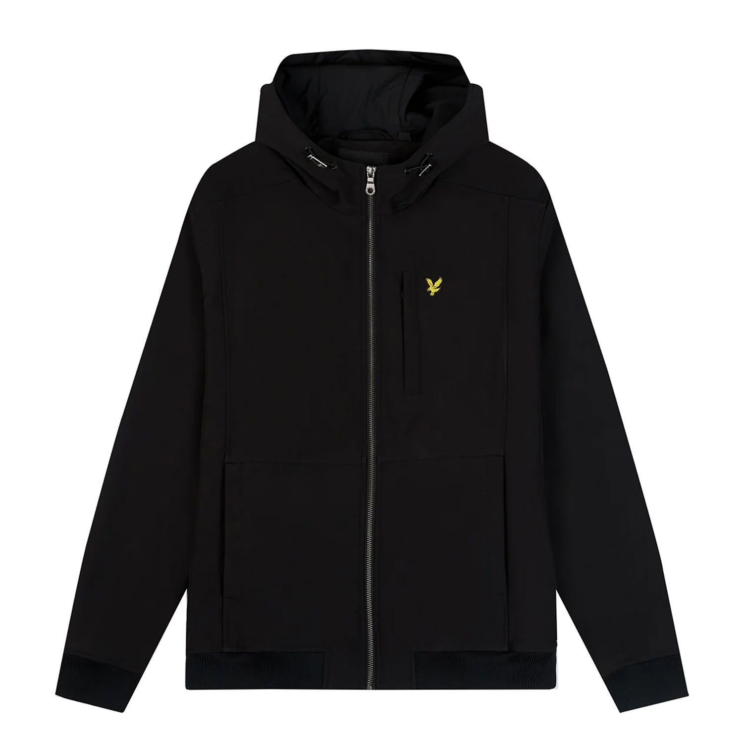 Lyle & Scott Lyle & Scott Men's Fleece Soft Shell Jacket in Black - 4