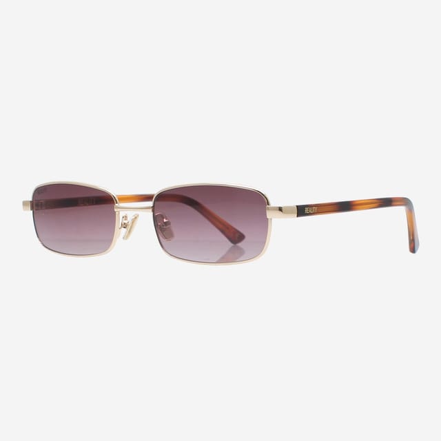 REALITY EYEWEAR REALITY EYEWEAR Women's Vibes Town - Gold Smoke - 2