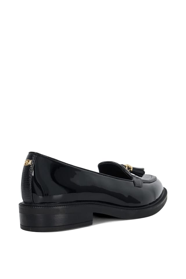 Dune London Dune London Women's Wide Fit 'Grape' Loafers in Black - 3