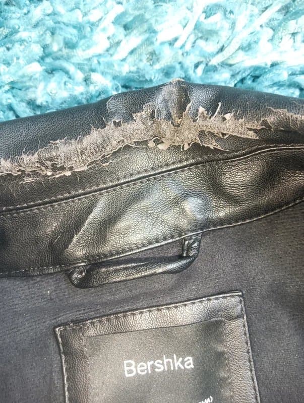 Bershka Berksha mens leather jacket