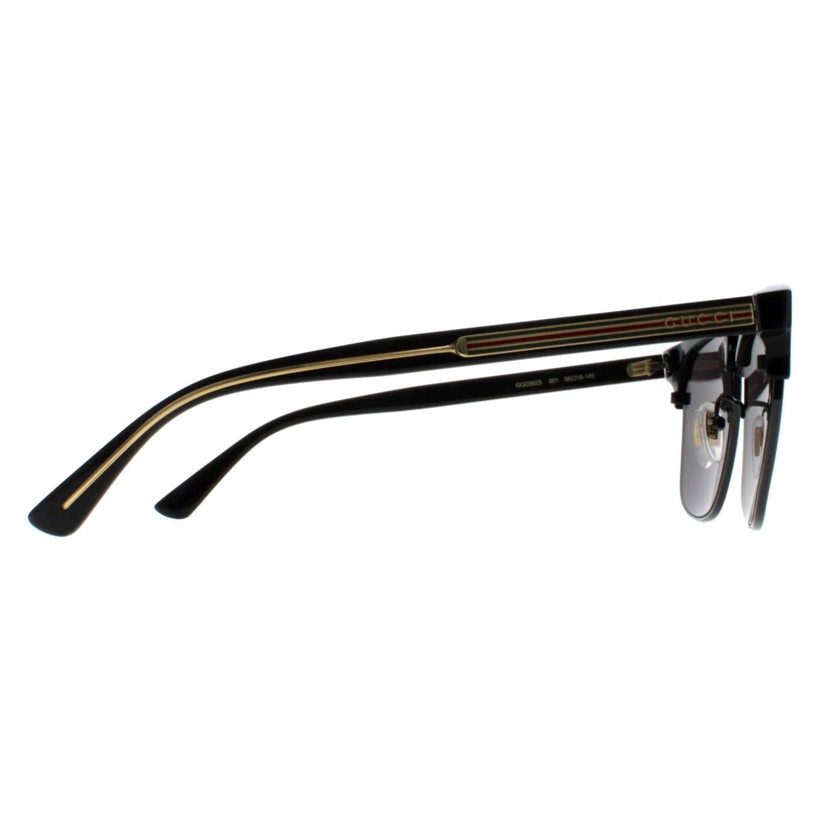 Gucci Gucci Men's Square Black & Grey Grey GG0382S - 4