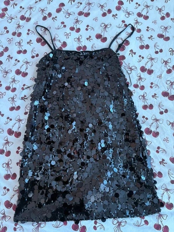 New Look New look sequin disc dress