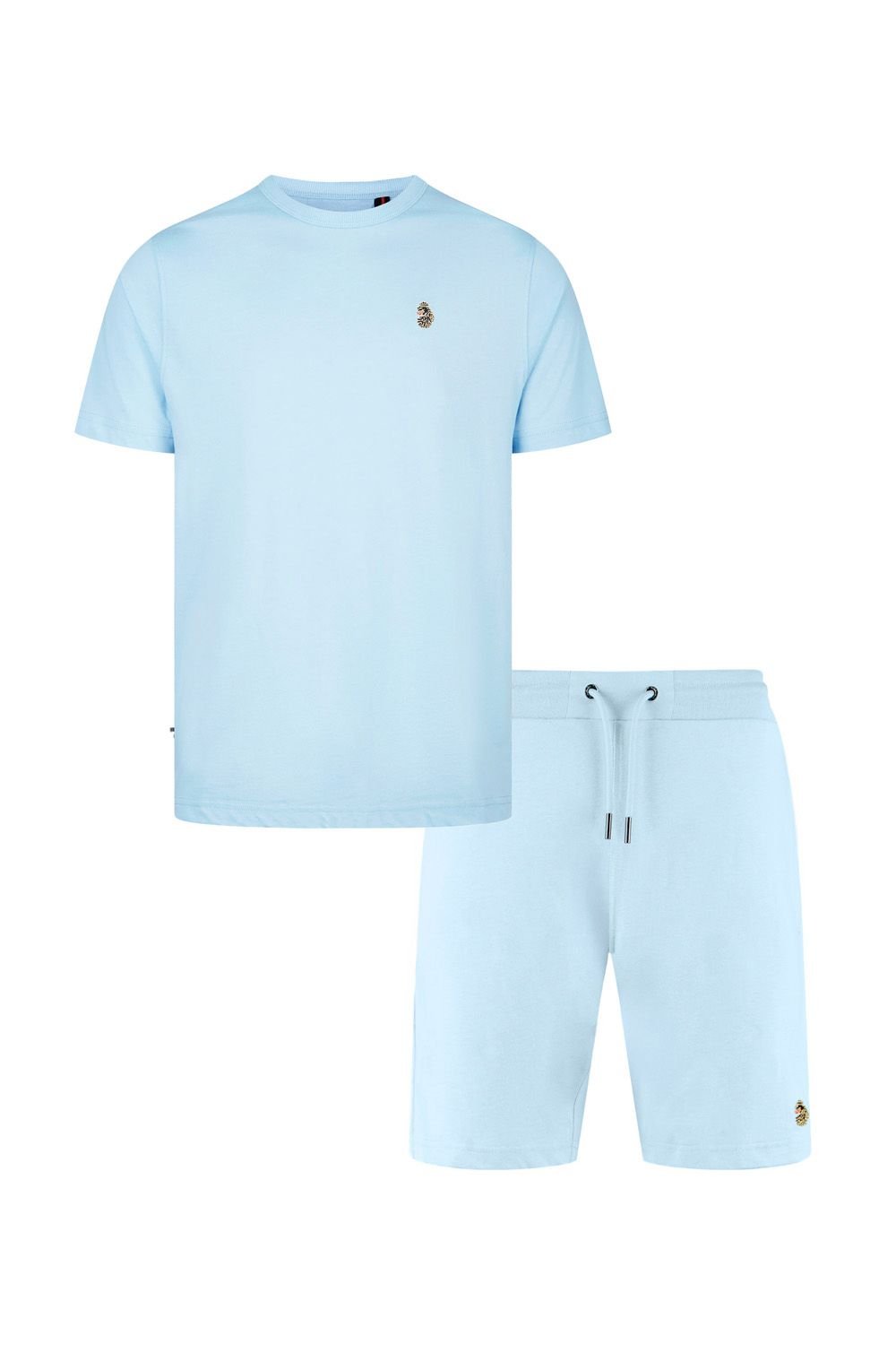 Luke 1977 Luke 1977 Men's Traff T-Shirt & Short Set in Light Blue - 4