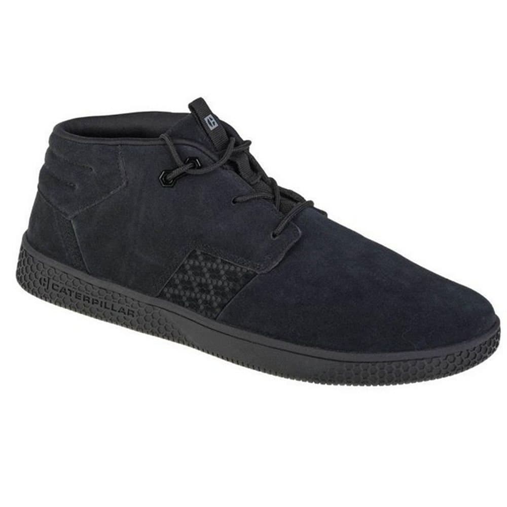 Caterpillar Caterpillar Men's Pause Mid Leather Shoes in Black