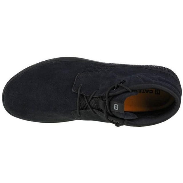 Caterpillar Caterpillar Men's Pause Mid Leather Shoes in Black - 3